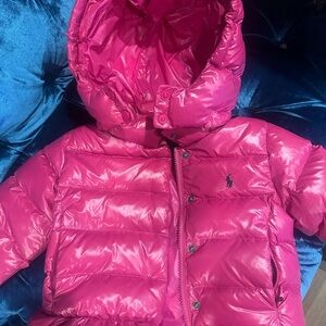 Ralph Lauren Fuchsia Quilted Jacket